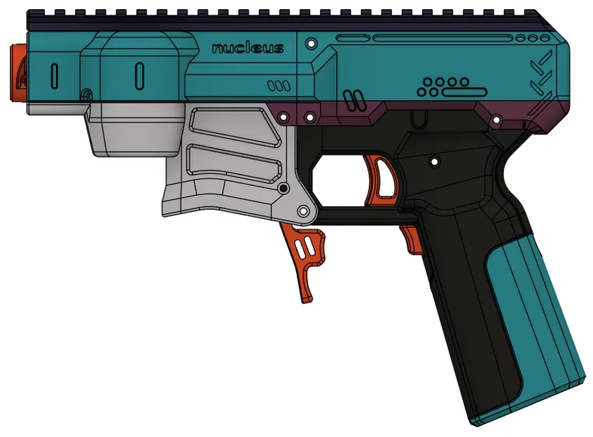 [ĐÃ NGƯNG] Mô hình súng Foam Blaster 'Nucleus & Hydrus' dùng motor chổi than - Image 3