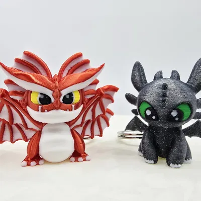 Mô hình Chibi Toothless cực đáng yêu