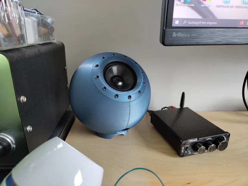 HiFiSphere - Loa để bàn hình cầu tí hon (Passive/Bluetooth) - Image 2