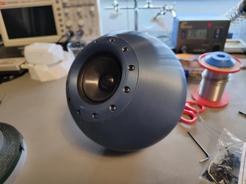 HiFiSphere - Loa để bàn hình cầu tí hon (Passive/Bluetooth) - Image 3