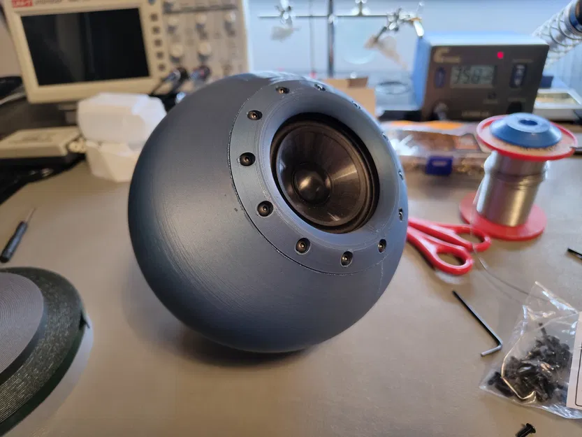 HiFiSphere - Loa để bàn hình cầu tí hon (Passive/Bluetooth) - Image 5