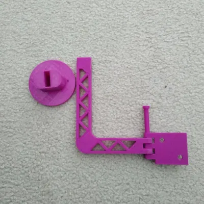 Ngàm Gắn Camera Có Thể Tháo Rời (Đế Tròn)