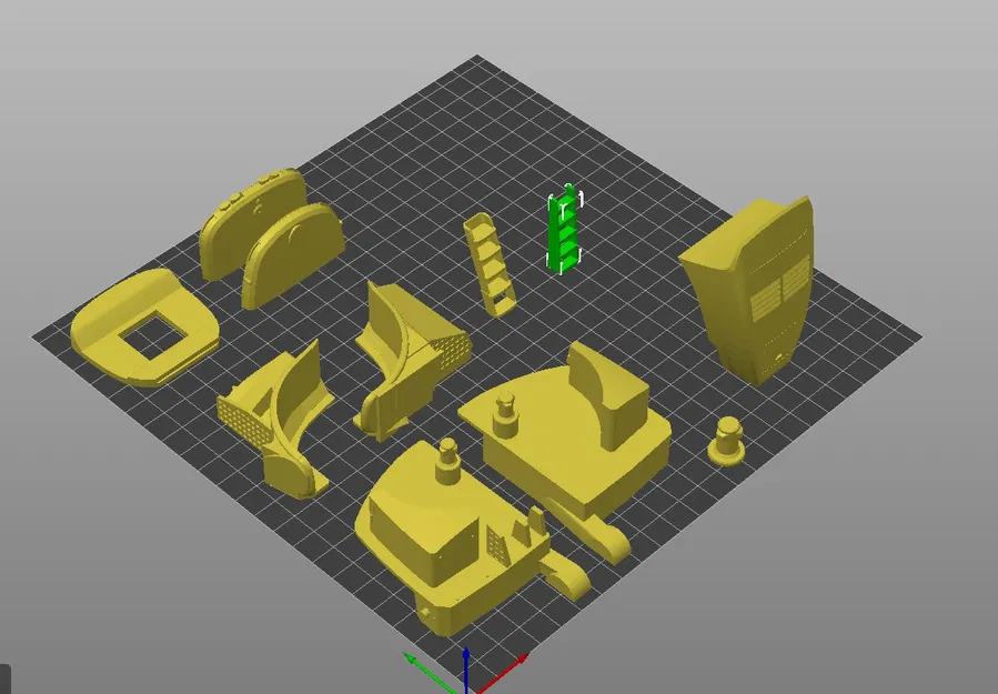 Mô hình in 3D máy kéo Case IH Steiger 580 cực chi tiết - Image 2