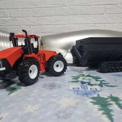 Mô hình in 3D máy kéo Case IH Steiger 580 cực chi tiết