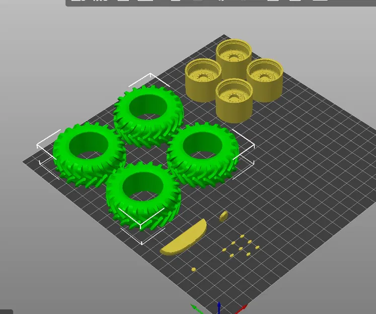 Mô hình in 3D máy kéo Case IH Steiger 580 cực chi tiết - Image 5