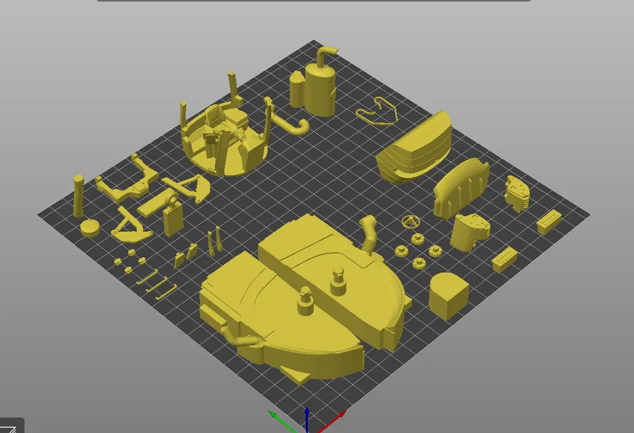 Mô hình in 3D máy kéo Case IH Steiger 580 cực chi tiết - Image 6