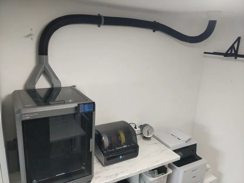 Hệ thống thông gió nhỏ gọn cho Creality K2 Plus (có thể tùy chỉnh) (đã cập nhật!) - Image 2