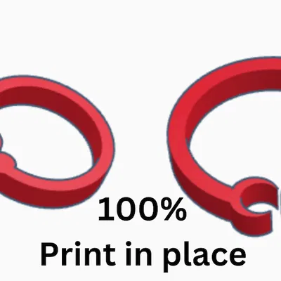 Bộ kẹp giữ dây cáp (In một lần/Print in place)