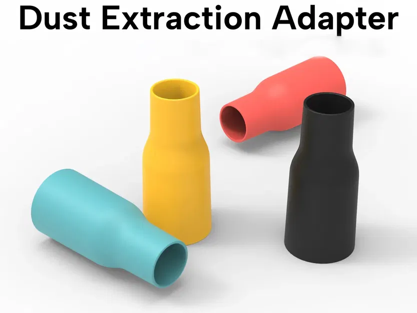Bộ sưu tập đầu chuyển đổi ống hút bụi cho dụng cụ mộc - Image 1
