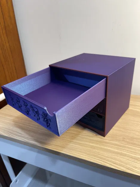 Tủ Ngăn Kéo Để Bàn Lấy Cảm Hứng Từ ACOTAR – Bộ Tổ Chức 3 Ngăn Lớn - Image 3