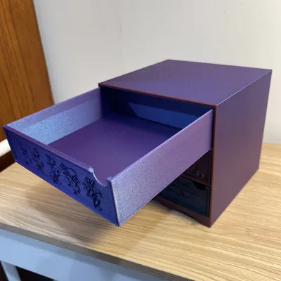 Tủ Ngăn Kéo Để Bàn Lấy Cảm Hứng Từ ACOTAR – Bộ Tổ Chức 3 Ngăn Lớn