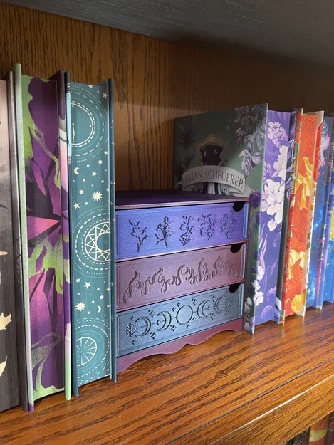 Tủ Ngăn Kéo Để Bàn Lấy Cảm Hứng Từ ACOTAR – Bộ Tổ Chức 3 Ngăn Lớn - Image 11