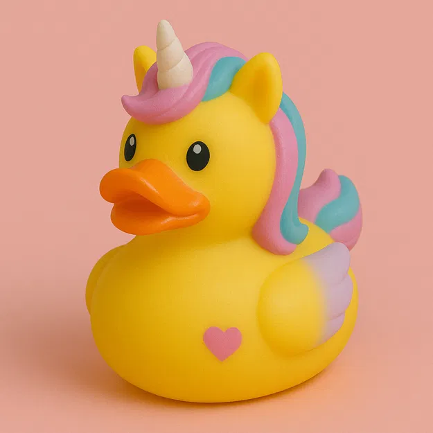 Mô hình Unicorn Duck dễ thương - File in 3D độc đáo - Image 1