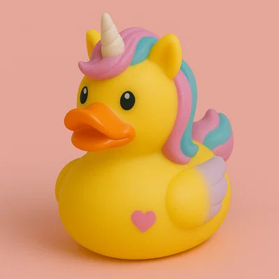 Mô hình Unicorn Duck dễ thương - File in 3D độc đáo