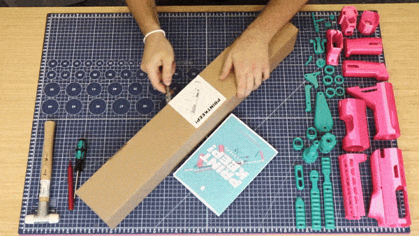 PK Knight-S - Súng bắn đạn xốp DIY - Thumbnail 3