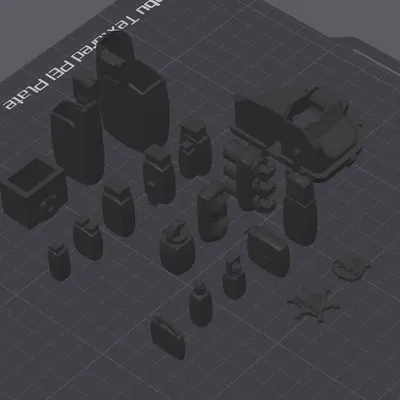 Thắt lưng mô-đun cho mô hình Dummy 13 (Cảnh sát/Quân đội)