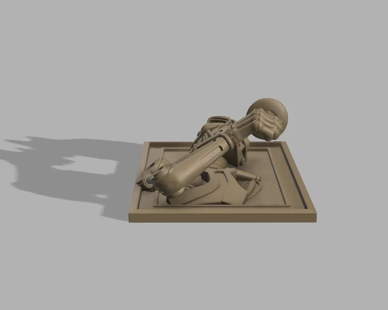 T-800 Candle Guardian - Mô hình Robot treo tường độc đáo - Image 4