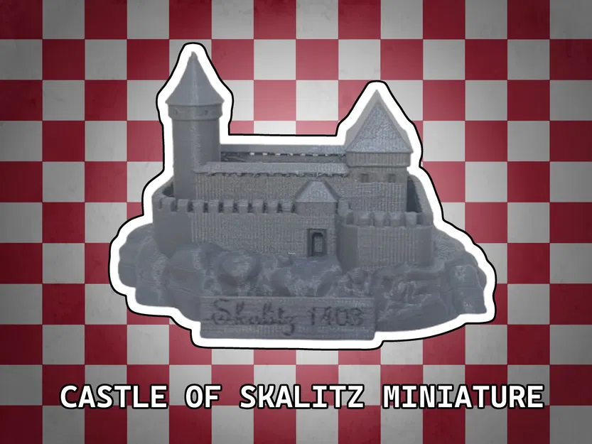 Mô hình lâu đài Skalitz 3D từ Kingdom Come: Deliverance - Image 1