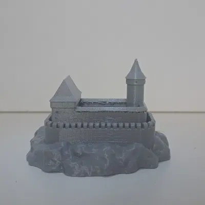 Mô hình lâu đài Skalitz 3D từ Kingdom Come: Deliverance