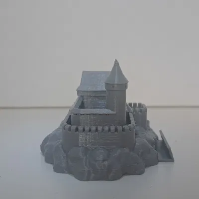 Mô hình lâu đài Skalitz 3D từ Kingdom Come: Deliverance