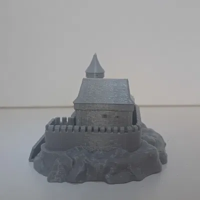 Mô hình lâu đài Skalitz 3D từ Kingdom Come: Deliverance