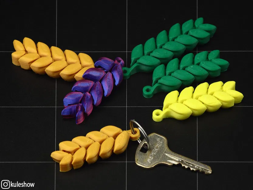 Móc khóa bông lúa Flexi - Image 2