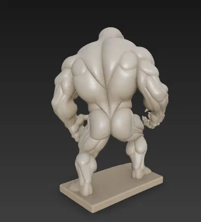 Venom Fanart - Mô hình Bust cơ bắp kèm đế trưng bày - Image 3