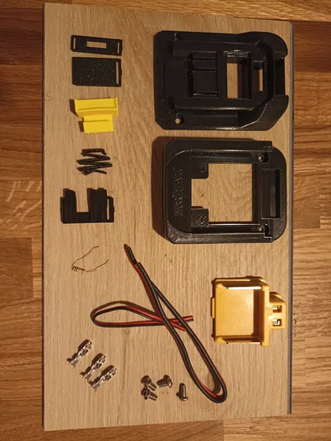 Bộ chuyển đổi (Adapter) dùng pin Makita cho máy công cụ Parkside - Image 10