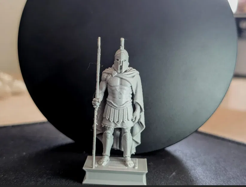 Vệ binh Spartan – Tượng chiến binh Hy Lạp cổ đại in 3D - Image 2
