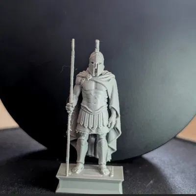 Vệ binh Spartan – Tượng chiến binh Hy Lạp cổ đại in 3D