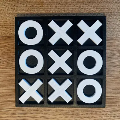 Bộ cờ ca-rô Tic Tac Toe – Thiết kế hiện đại