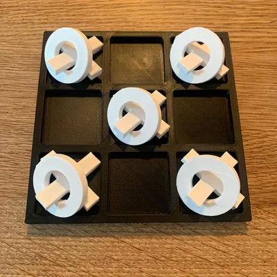 Bộ cờ ca-rô Tic Tac Toe – Thiết kế hiện đại