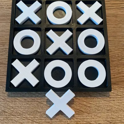 Bộ cờ ca-rô Tic Tac Toe – Thiết kế hiện đại
