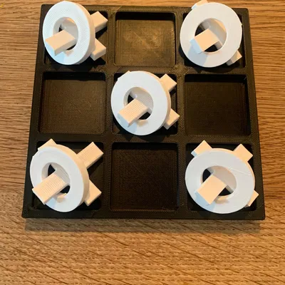 Bộ cờ ca-rô Tic Tac Toe – Thiết kế hiện đại