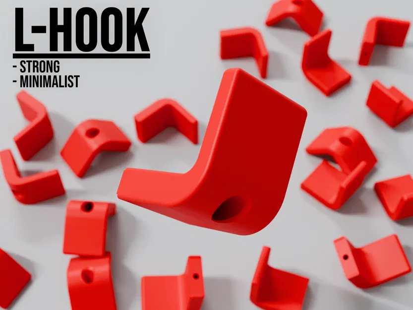 Móc Treo Chữ L Tối Giản Cực Chắc Chắn - Image 1