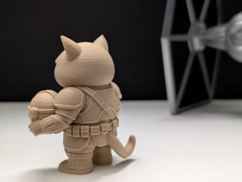 Mô hình Grumpy Cat Mandalorian - Image 7