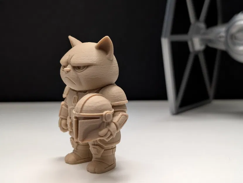 Mô hình Grumpy Cat Mandalorian - Image 9