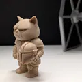 Mô hình Grumpy Cat Mandalorian - Thumbnail 9