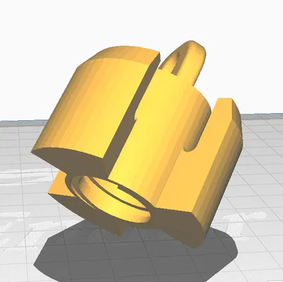 Đầu nối cán sơn làm cột ăng-ten cho Ham Radio