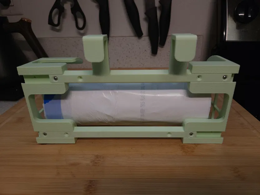 Giá treo túi rác gắn cánh tủ bếp thông minh (Trash Bag Holder) - Image 2