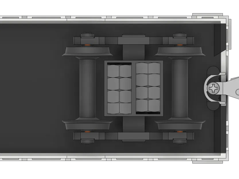 Bogie Tàu Hàng V1 - Dragon Railway - Image 2