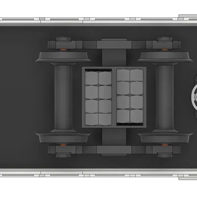 Bogie Tàu Hàng V1 - Dragon Railway