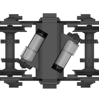 Bogie Blomberg B Tỉ lệ G - Dragon Railway