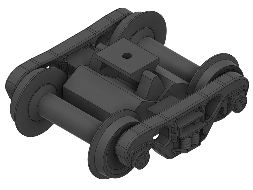 Bogie chở hàng 1750 840 - Dragon Railway - Image 1