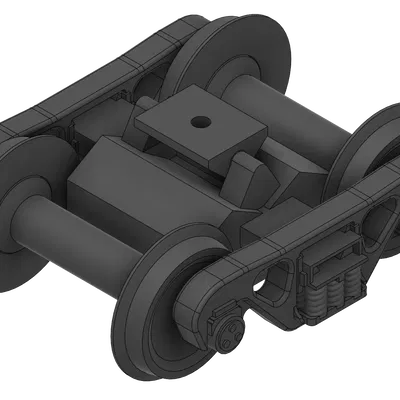 Bogie Toa Hàng 1800 920 - Dragon Railway