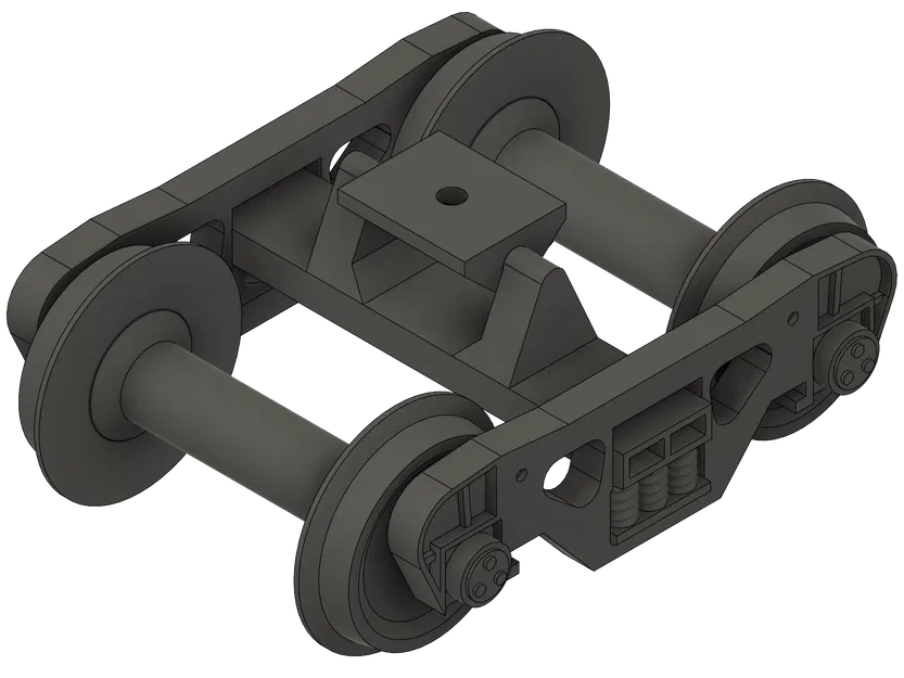 Mô hình khung gầm toa tàu G Scale 1800 920 cho Dragon Railway - Image 1