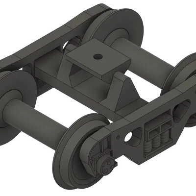 Mô hình khung gầm toa tàu G Scale 1800 920 cho Dragon Railway