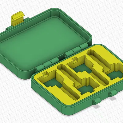 Hộp đựng đầu phun cho máy in Bambu Lab A1 và A1 Mini