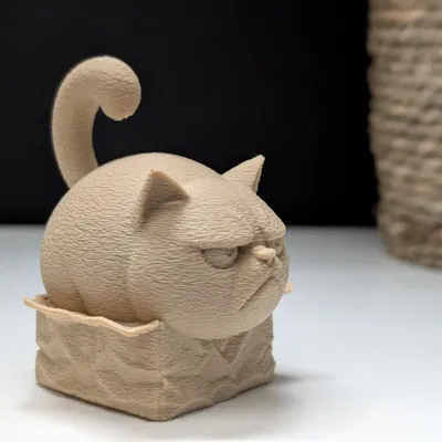 Grumpy Cat trong chiếc hộp nhỏ