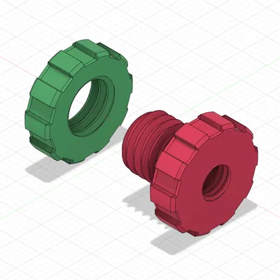 Adapter khớp nối PC4-M6 cho hộp Polymaker PolyDryer